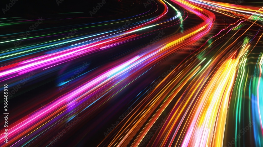 Abstract Light Trails Abstract Light Trails