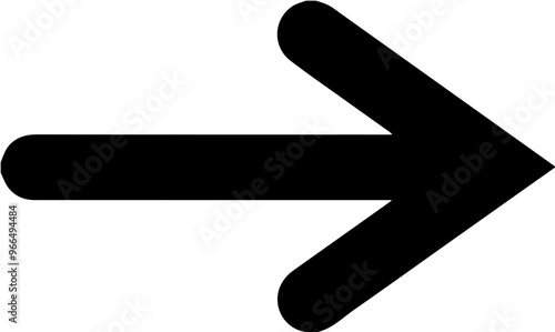 Simple and intuitive arrow icon image