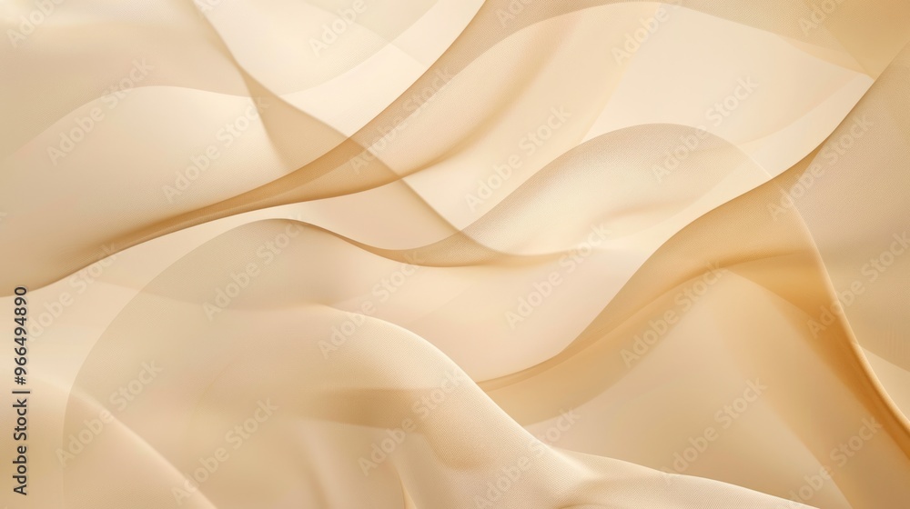 Obraz premium Abstract Beige Fabric