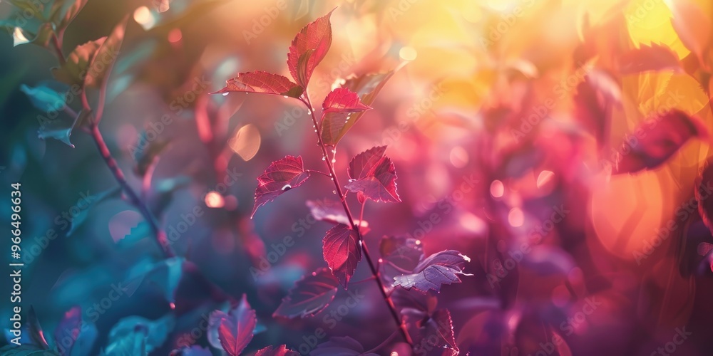 Vibrant nature showcasing the spectrum of life Vibrant nature showcasing the spectrum of life