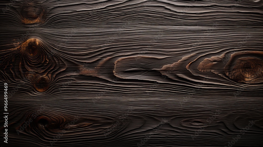 Close up detailed texture dark brown tree bark, dark wood grain with horizontal patterns on tree trunk, natural smooth background Close up detailed texture dark brown tree bark, dark wood grain with horizontal patterns on tree trunk, natural smooth background