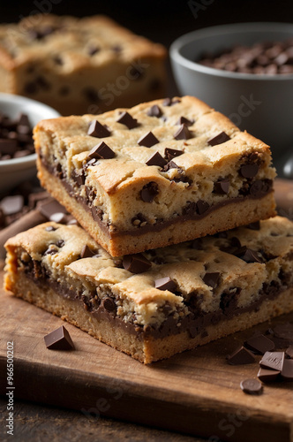 Wallpaper Mural chocolate chip cookies served on the table  Torontodigital.ca