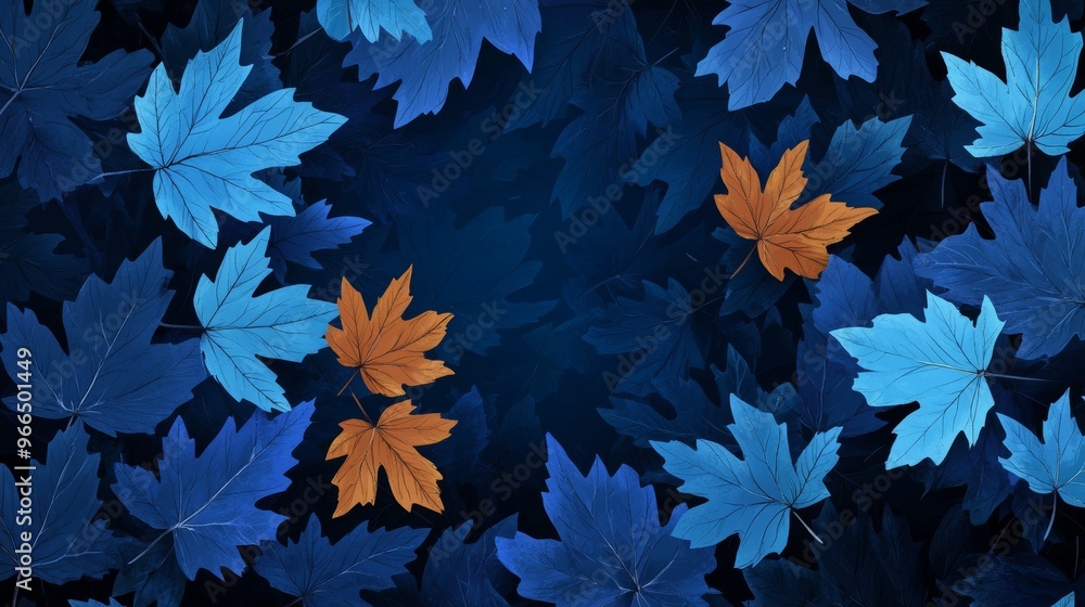 victor leafs backround illustration victor leafs backround illustration