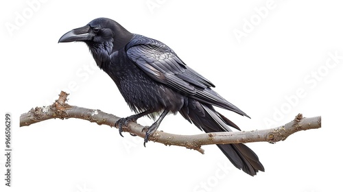 Raven on a Branch