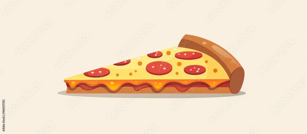 Delectable Slice of Freshly Baked Pizza with Pepperoni and Melted Cheese Topping A Mouthwatering Italian Cuisine Dish Served Hot and Ready to Indulge in for Dinner or Lunch Delectable Slice of Freshly Baked Pizza with Pepperoni and Melted Cheese Topping A Mouthwatering Italian Cuisine Dish Served Hot and Ready to Indulge in for Dinner or Lunch