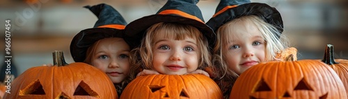 Creative Halloween activities for children, entertaining games, spooky yet playful environment, vibrant and festive setup, engaging and fun moments, lively kids' entertainment