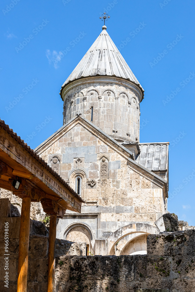 dome of St. Astvatsatsin Church in Haghartsin dome of St. Astvatsatsin Church in Haghartsin