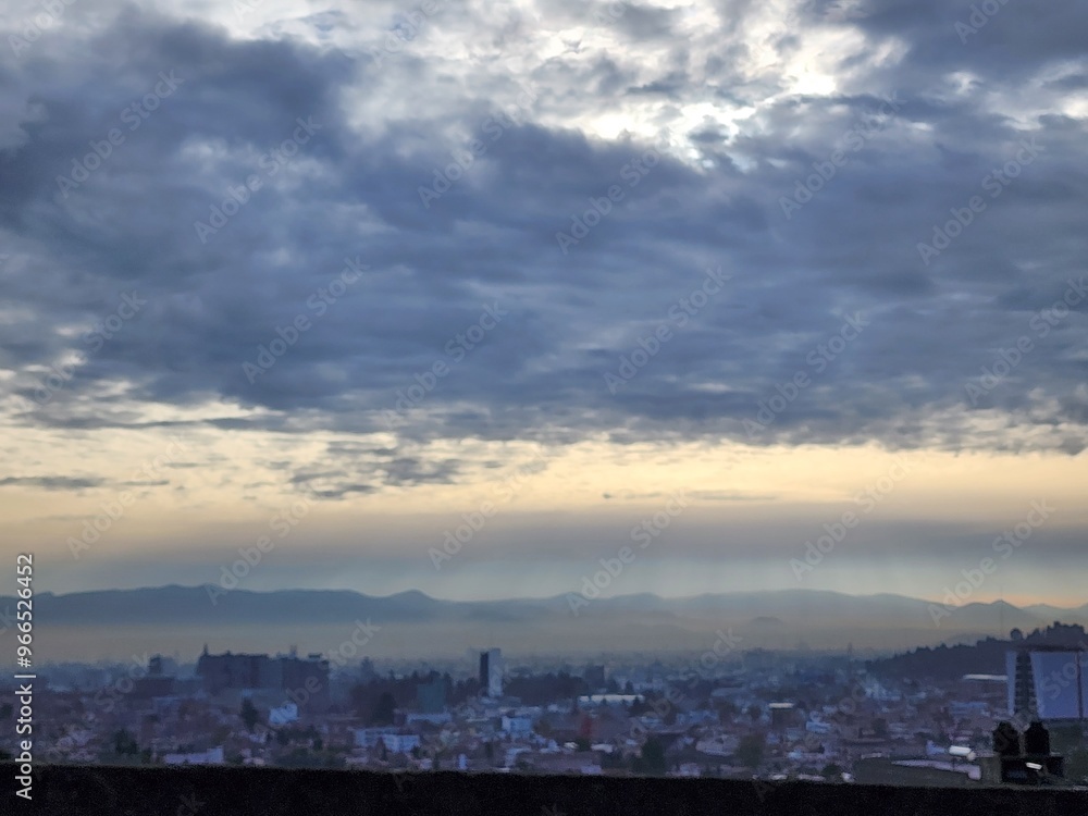 landscape with poor air quality in Toluca, State of Mexico landscape with poor air quality in Toluca, State of Mexico