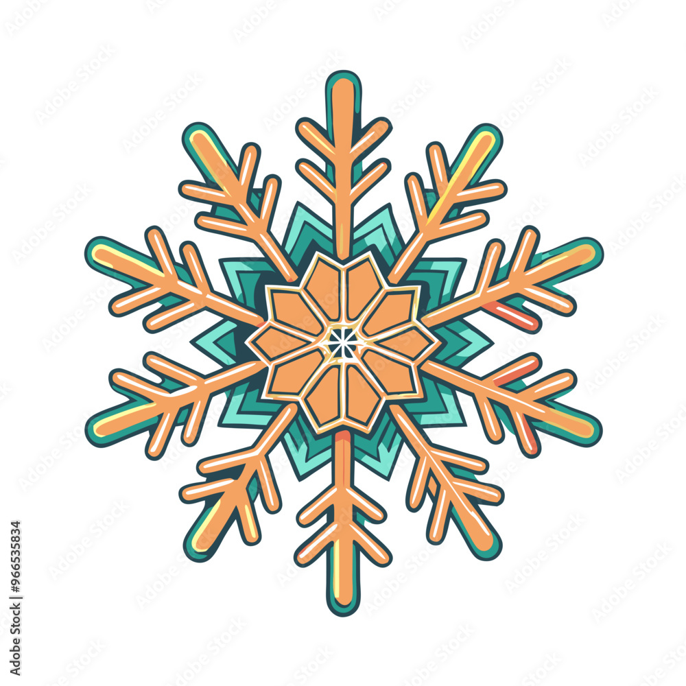 Christmas snowflake Christmas snowflake