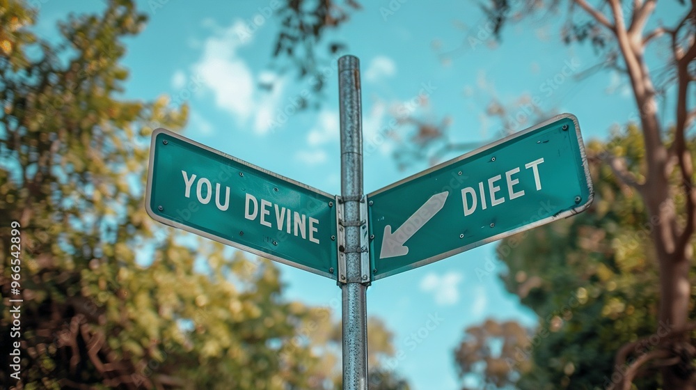 Street Sign with Street Sign with