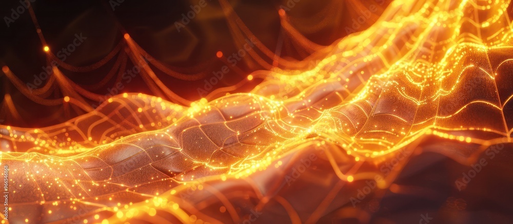 Captivating Luminous Wave of Energy and Electricity Flowing through Interconnected Digital Circuitry Abstract futuristic digital art visualization with vibrant glowing patterns dynamic movements Captivating Luminous Wave of Energy and Electricity Flowing through Interconnected Digital Circuitry Abstract futuristic digital art visualization with vibrant glowing patterns dynamic movements