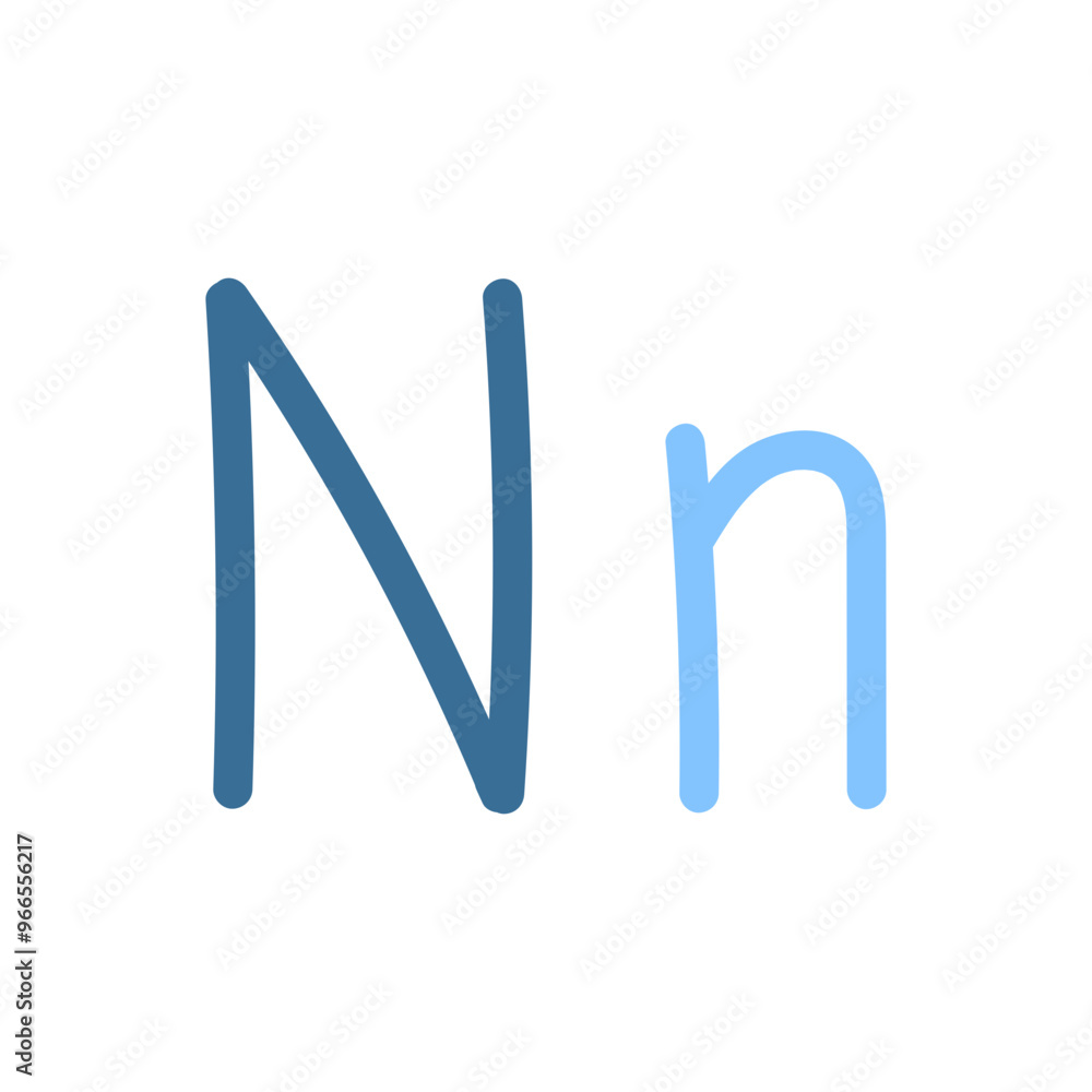 Hand-Drawn Alphabet for Kindergarten Learning and Education Hand-Drawn Alphabet for Kindergarten Learning and Education