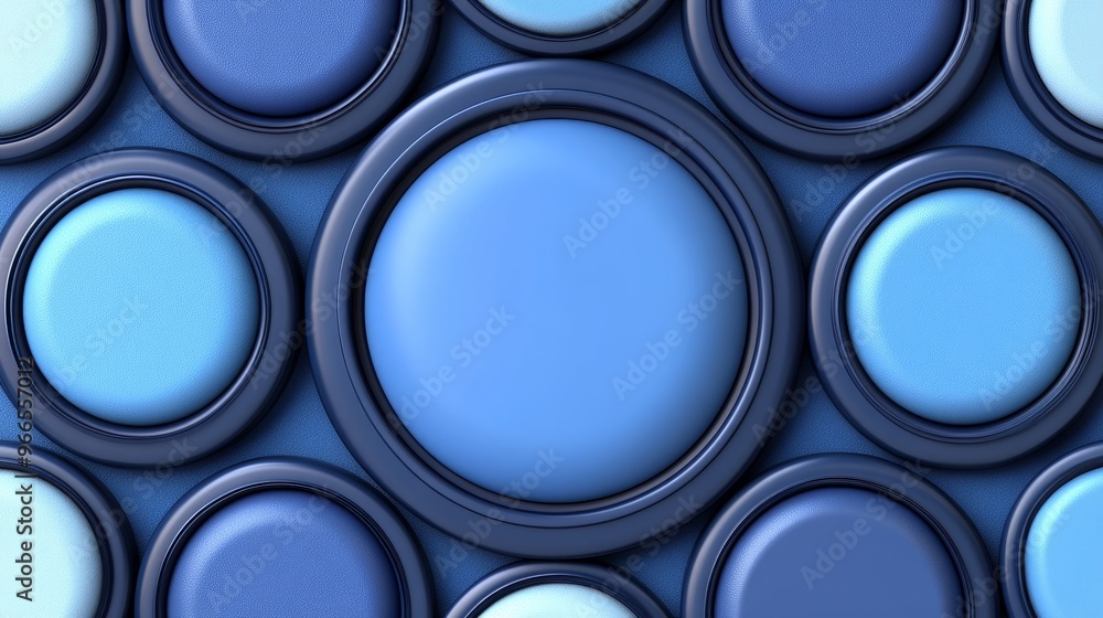 Abstract pattern featuring circular shapes in varying shades of blue, creating a dynamic visual texture for modern designs. Abstract pattern featuring circular shapes in varying shades of blue, creating a dynamic visual texture for modern designs.