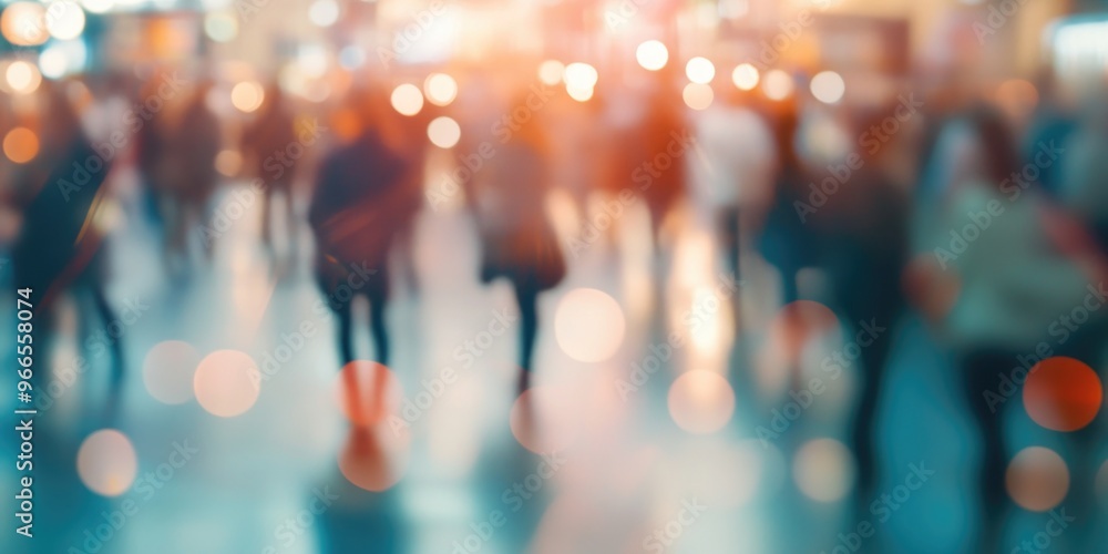 abstract blurred event with people for background abstract blurred event with people for background