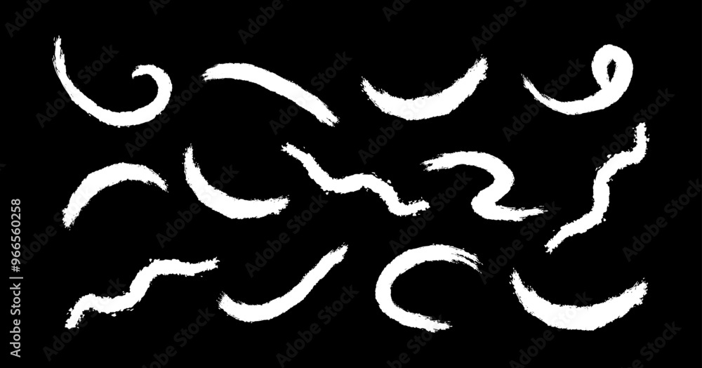 Set of brush in hand drawn style. Grunge texture shape. Trendy elements. Naïve marks. Vector. Arrow and line. Icon. Ink. Charcoal and crayon. Drawing. Scribble pencil. Swirl. Highlights. Set of brush in hand drawn style. Grunge texture shape. Trendy elements. Naïve marks. Vector. Arrow and line. Icon. Ink. Charcoal and crayon. Drawing. Scribble pencil. Swirl. Highlights.