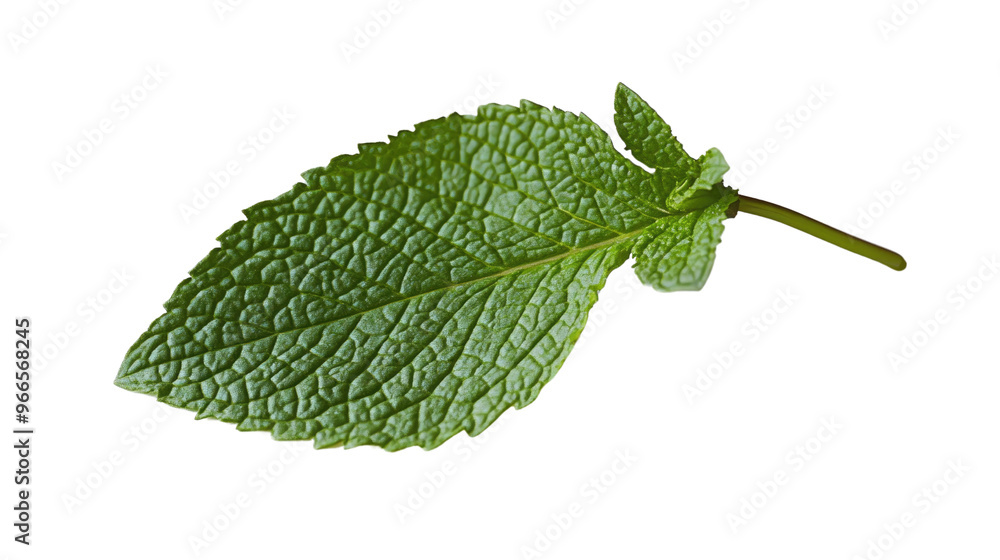 Obraz premium mint leaf on a transparent background