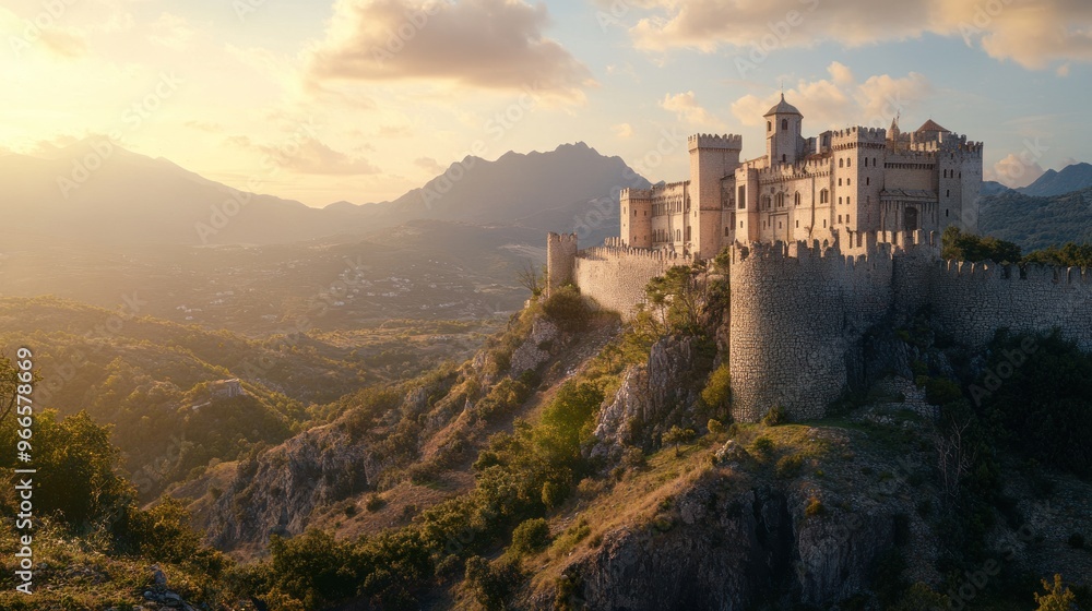 Majestic Castle on a Hilltop Majestic Castle on a Hilltop