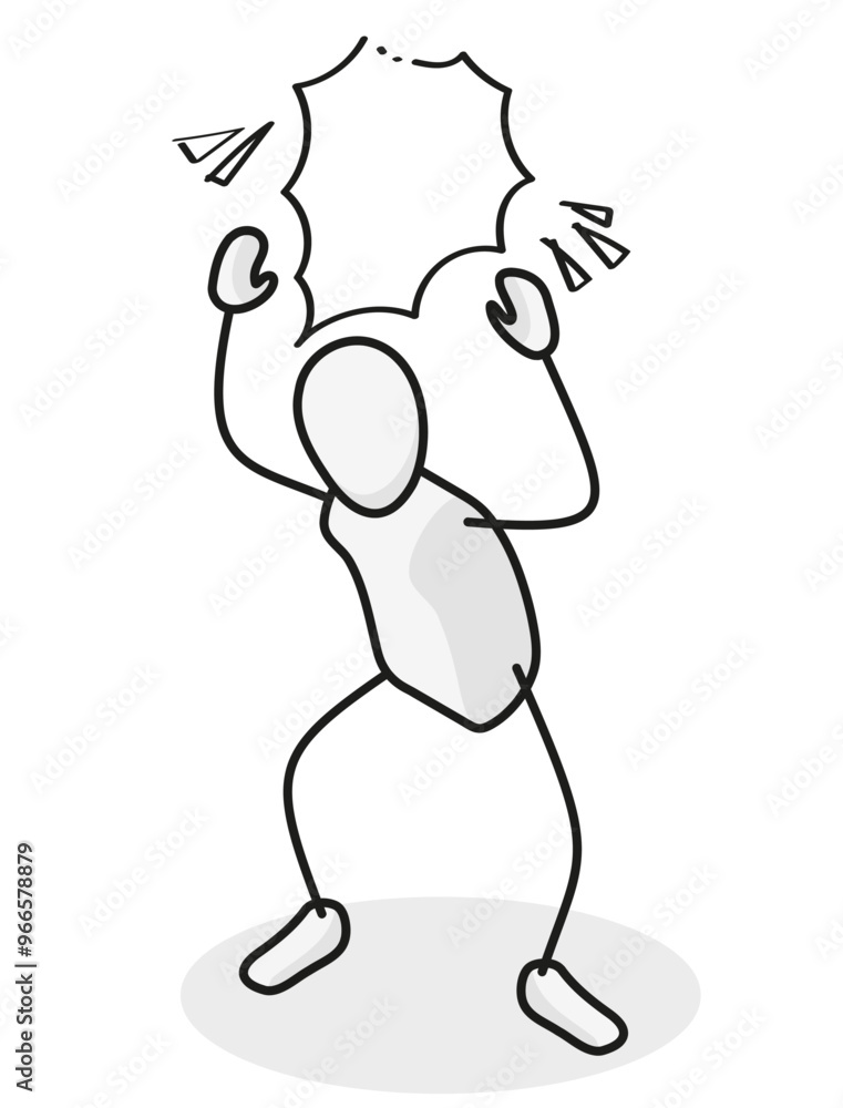 Isometric stick man figure story set characters Isometric stick man figure story set characters