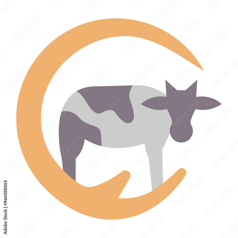 Obraz premium Animal Husbandry Icon
