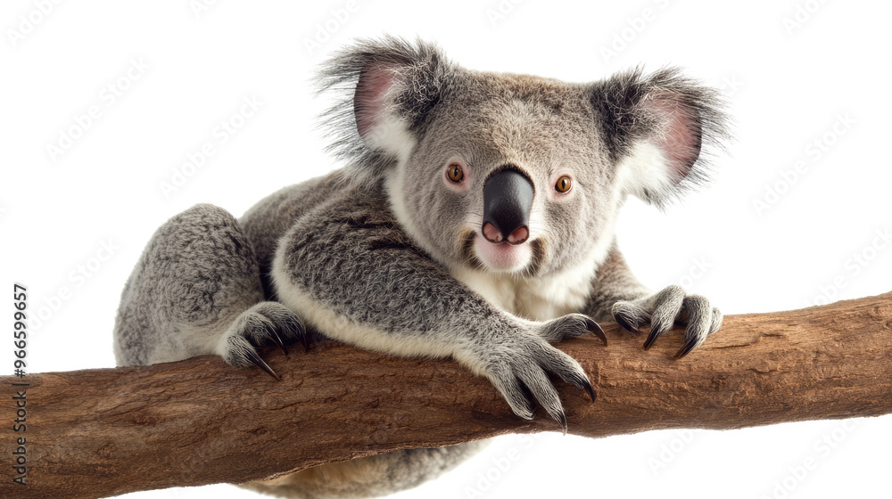 Naklejka premium koala on a transparent background
