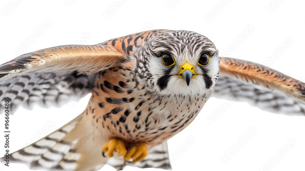 Fototapeta premium Kestrel on a transparent background