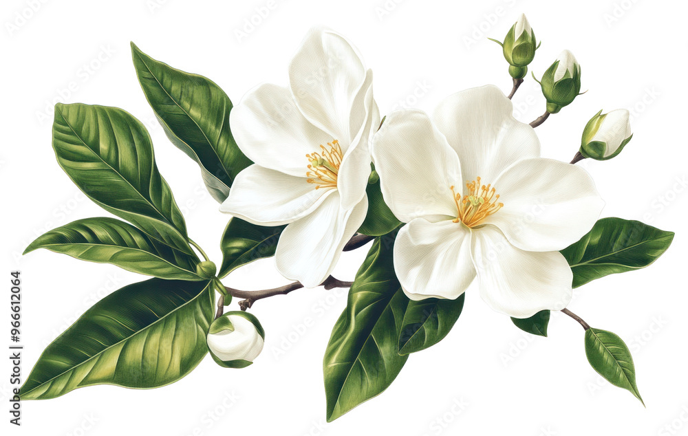 An white orange blossom branch flower petal leaf. An white orange blossom branch flower petal leaf.