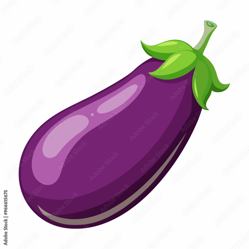 eggplant isolated on white eggplant isolated on white