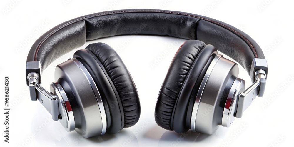 Professional DJ headphones with cushioned ear cups and adjustable headband, music, headphones, DJ, equipment, audio Professional DJ headphones with cushioned ear cups and adjustable headband, music, headphones, DJ, equipment, audio