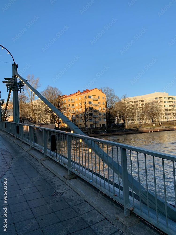 Fototapeta premium Bridge in Turku