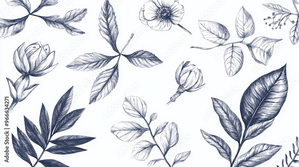 leaf flower botanical nature plant drawing illustration sketch greenery monochrome pattern art foliage outline flora wallpaper decorative leaf flower botanical nature plant drawing illustration sketch greenery monochrome pattern art foliage outline flora wallpaper decorative