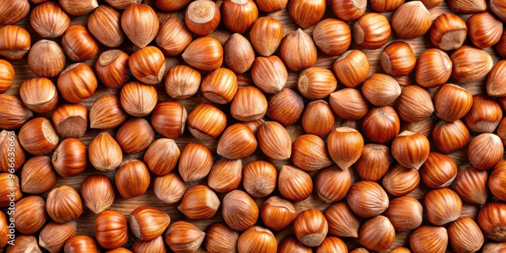 Composition of hazelnuts in repetitive pattern, hazelnut, nuts, food, snack, nutty, healthy, organic, natural, shell, brown Composition of hazelnuts in repetitive pattern, hazelnut, nuts, food, snack, nutty, healthy, organic, natural, shell, brown