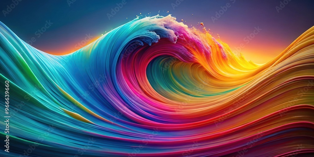 Abstract colorful wave with vibrant hues and dynamic movement , vibrant, abstract, wave, color, colorful, movement, dynamic, pattern Abstract colorful wave with vibrant hues and dynamic movement , vibrant, abstract, wave, color, colorful, movement, dynamic, pattern