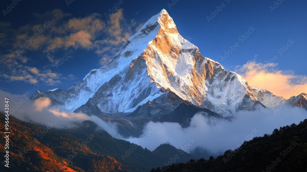 fantastic landscape scene with mountain fantastic landscape scene with mountain