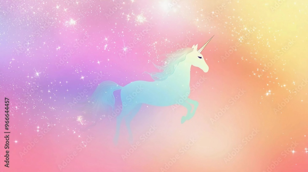 Unicorn background with rainbow mesh. Mystical universe banner in princess colors. Fantasy gradient backdrop with hologram. Nice holographic unicorn background with magic sparkles, stars and blurs Unicorn background with rainbow mesh. Mystical universe banner in princess colors. Fantasy gradient backdrop with hologram. Nice holographic unicorn background with magic sparkles, stars and blurs