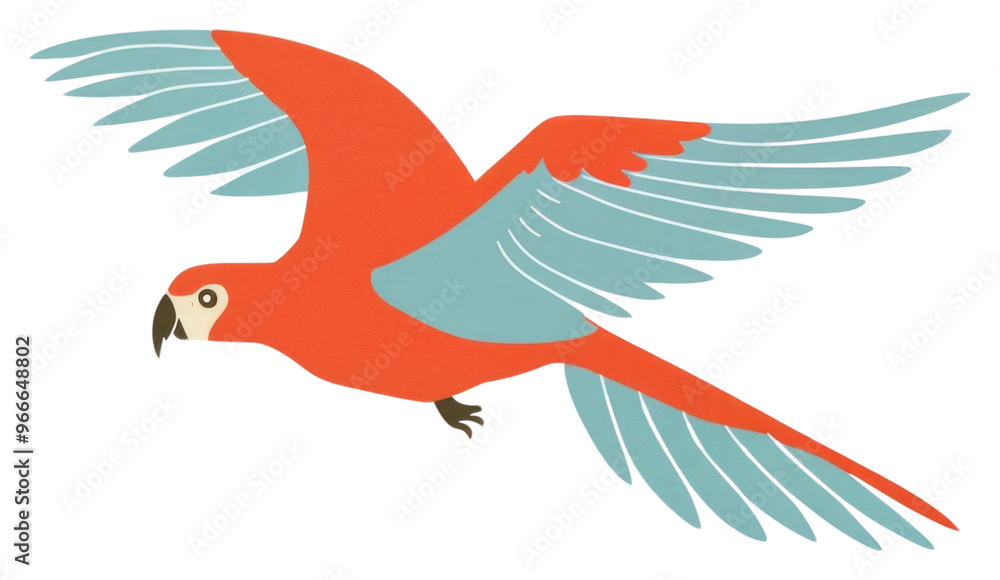 PNG Parrot drawing animal flying. PNG Parrot drawing animal flying.