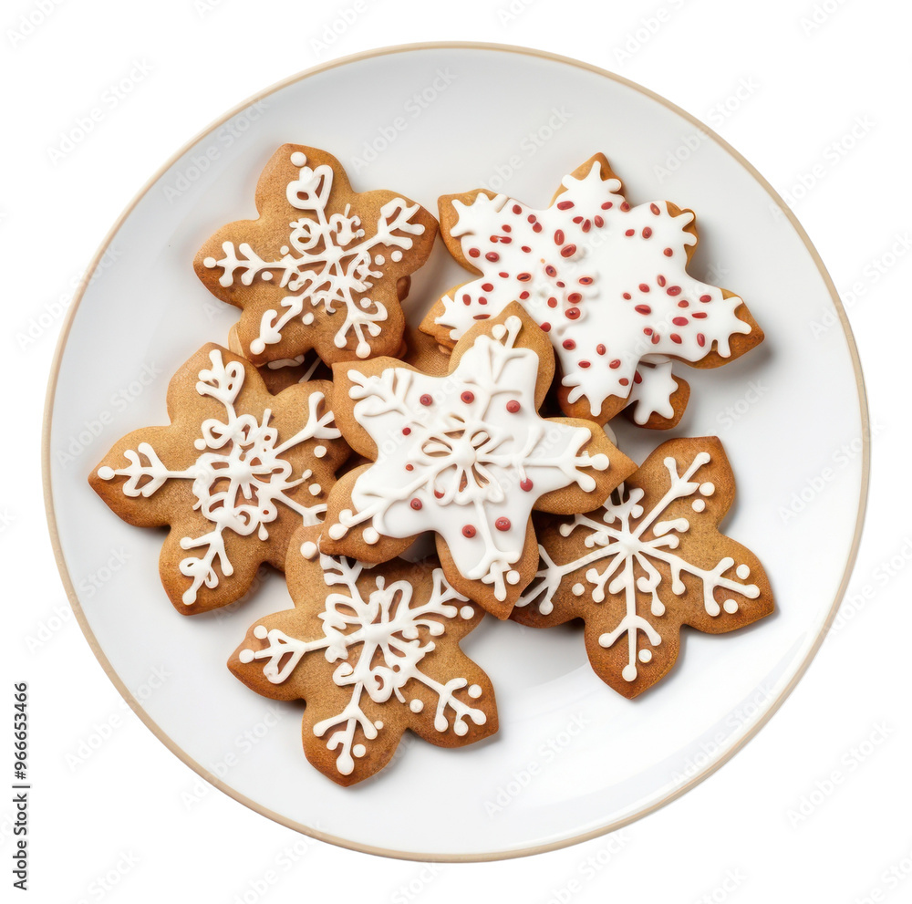 PNG Cookie plate gingerbread christmas. PNG Cookie plate gingerbread christmas.