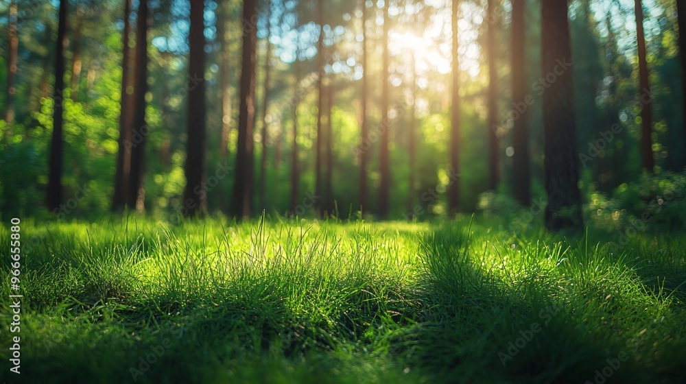 Lush green grass in a sunlit park with a blurred background of trees and sunlight filtering through the leaves. Perfect for nature and outdoor themes.
Lush green grass in a sunlit park with a blurred background of trees and sunlight filtering through the leaves. Perfect for nature and outdoor themes.
