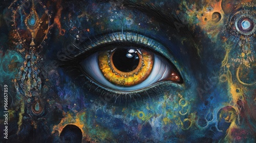 Cosmic Eye: A Universe Within