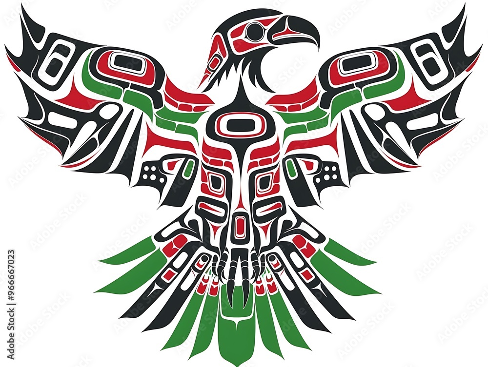 Native Art Style Eagle Graphics Design Vector Illustration Native Art Style Eagle Graphics Design Vector Illustration