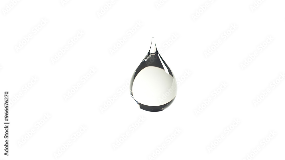 Fototapeta premium drop of water on transparent background