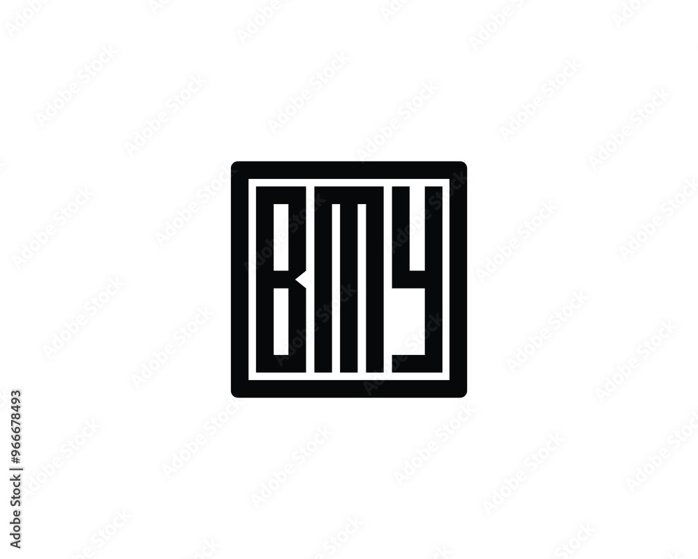 BMY logo design vector template. BMY BMY logo design vector template. BMY