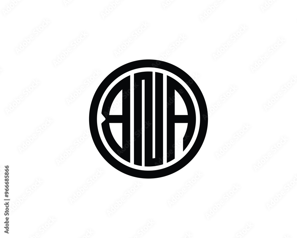 BNA logo design vector template. BNA BNA logo design vector template. BNA