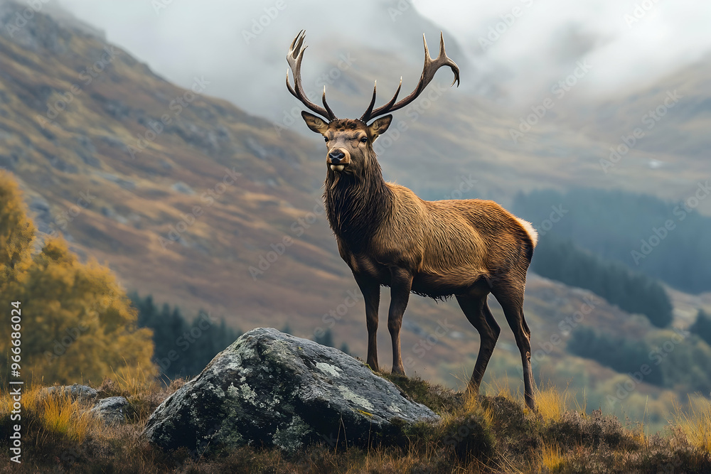 Fototapeta premium Monarch Of The Glen 