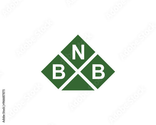 Free Download BNB Logo design vector template. BNB - GFXLoad