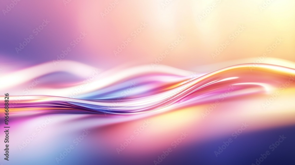 A colorful, abstract background with a wave pattern A colorful, abstract background with a wave pattern