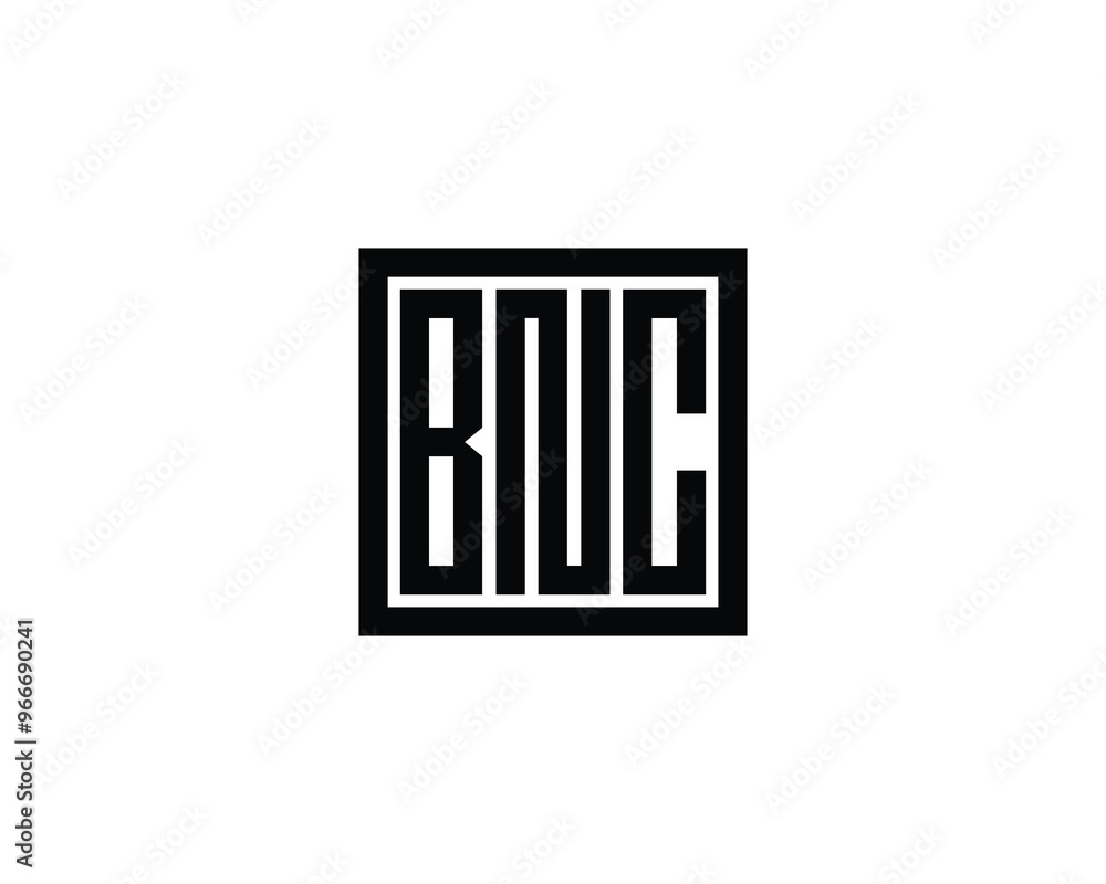 BNC Logo design vector template. BNC BNC Logo design vector template. BNC