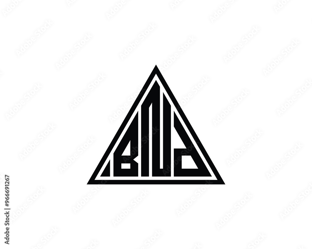 BND logo design vector template. BND BND logo design vector template. BND