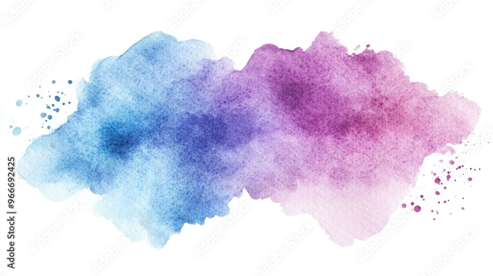 Delicate watercolor strokes in ethereal Delicate watercolor strokes in ethereal