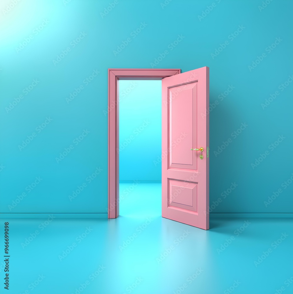 Pink door, room, open.|ピンクのドア、部屋、開く Pink door, room, open.|ピンクのドア、部屋、開く