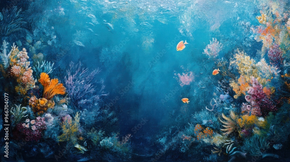 Vibrant Underwater Reef Vibrant Underwater Reef